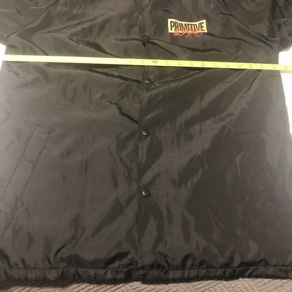 Primitive x Moebius x Iron Man Black Nylon Jacket Men’s Small Back Graphic Tags - Picture 10 of 12